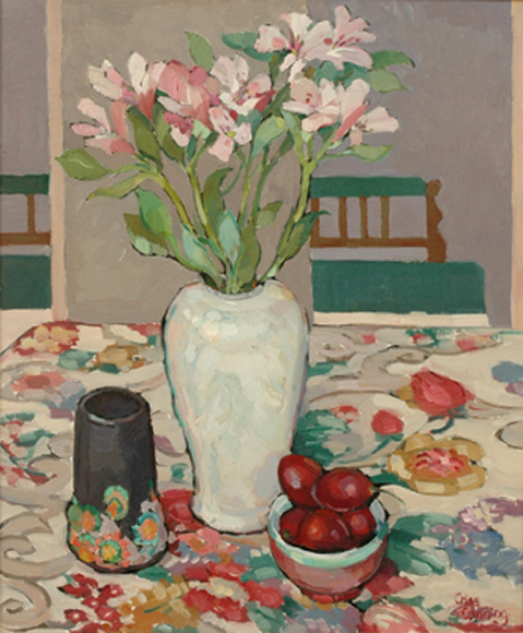 Appraisal: Criss Canning born Still Life with Tamarillos circa oil on