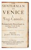 Appraisal: SHIRLEY JAMES The Gentleman of Venice A Tragi-Comedie pages to