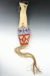 Appraisal: NATIVE AMERICAN BEADWORK - Sioux ca Pipe Bag in native