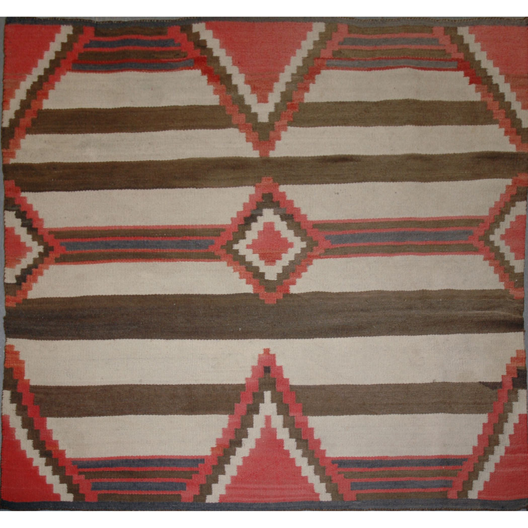 Appraisal: Navaho Rug United States early th century Having a design