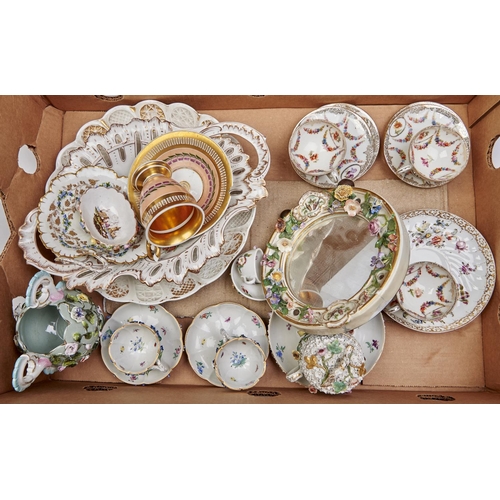 Appraisal: Miscellaneous German and other Continental porcelain to include a Meissen