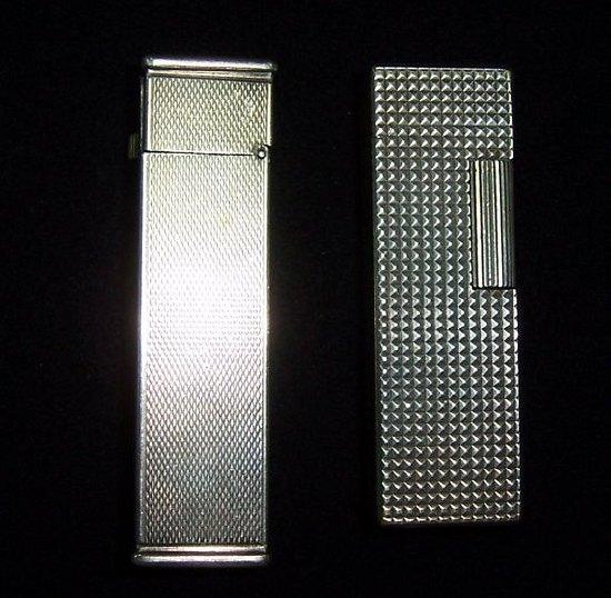 Appraisal: A Dunhill lighter and a Calibri lighter