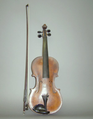 Appraisal: A Violin th th century bearing an internal label 'Sebastien