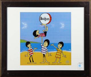 Appraisal: Beatles Sericel DenniLu Company The Beatles sericel from a limited