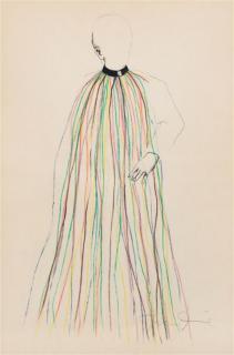 Appraisal: Jim Dine American b Dorian Gray in Multi-coloured Vinyl Stripe