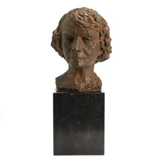 Appraisal: Elisabeth Queen of Belgium sculpture Elisabeth Queen of Belgium sculpture