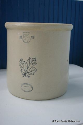 Appraisal: Salt Glazed Pickle Crock Crockery PotteryDoes have some surface cracks