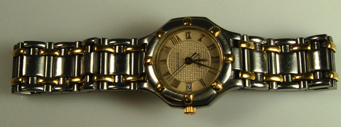 Appraisal: Concord Saratoga ladies wrist watch K YG stainless steel case