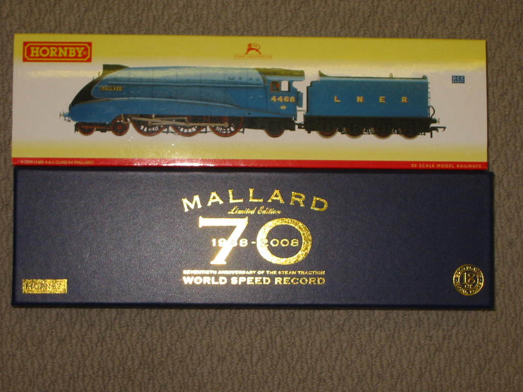 Appraisal: A Hornby R Class A Mallard limited edition World Speed