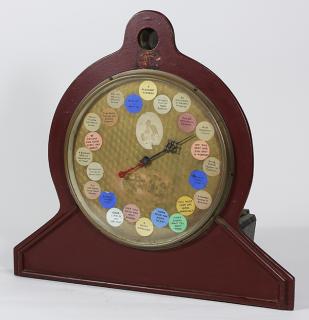 Appraisal: Coin operated table top one cent fortune telling machine circa