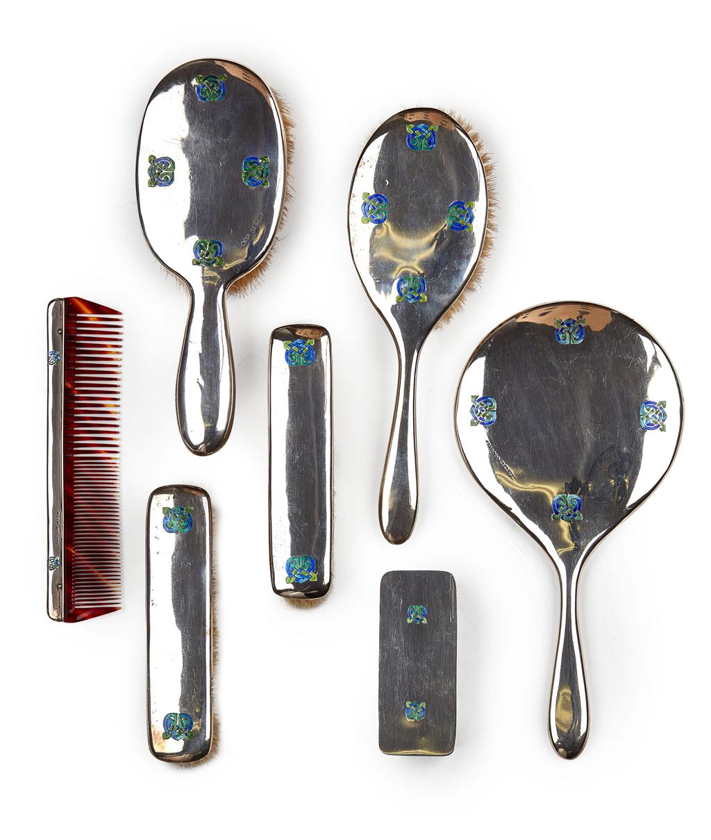 Appraisal: ARCHIBALD KNOX - FOR LIBERTY CO LONDON SILVER AND ENAMEL