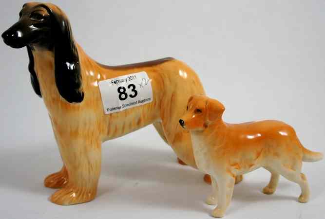 Appraisal: Beswick Afghan Hound ''Hajubah of Davien'' chip to right front