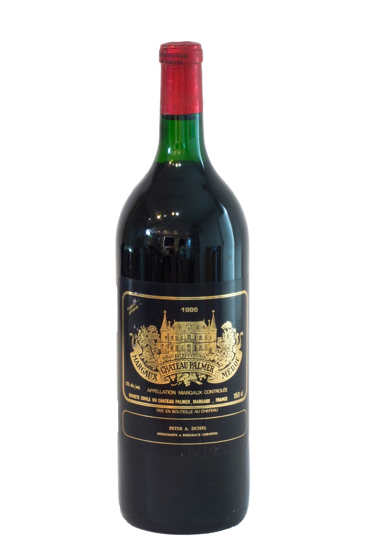 Appraisal: A magnum of Chateau Palmer Margaux Medoc Illustrated