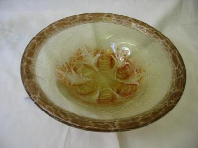 Appraisal: A W M F IKORA BOWL of circular form with