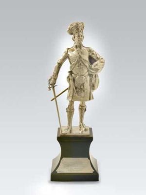 Appraisal: Scottish Regimental Interest a modern cast model of a seaforth