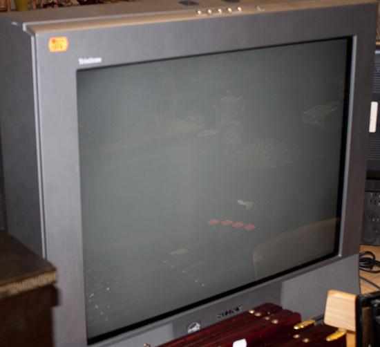 Appraisal: Sony Trinitron television Estimate - No condition report supplied