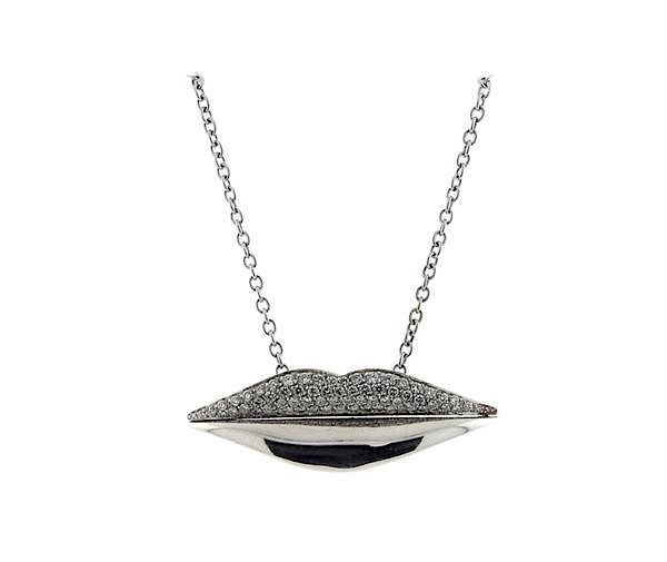 Appraisal: Enigma for Bvlgari k Gold Diamond Lips Necklace METAL k