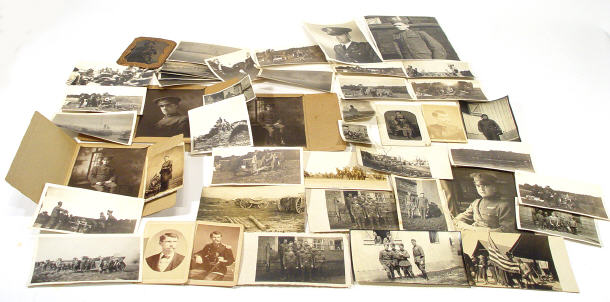 Appraisal: Collection of Victorian and later black and white military photographs