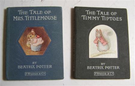 Appraisal: Potter Beatrix The Tale of Mrs Tittlemouse July-November First edition