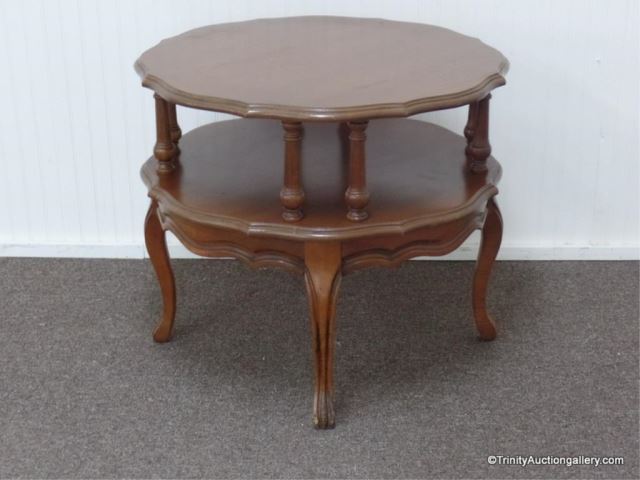 Appraisal: Vintage Mersman Walnut Living Room Side Table This is for