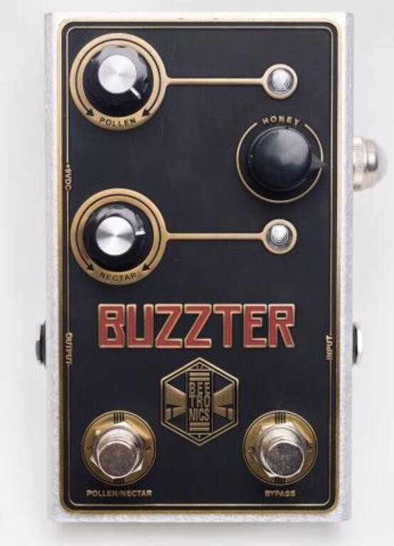 Appraisal: Beetronics Buzzter Boost Preamp Guitar Effects Pedal great condition tested