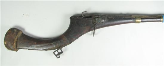 Appraisal: Early Arabian Matchlock Camel Riders Rifle caliber Full length stock