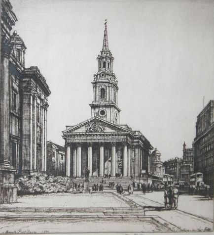 Appraisal: Artist Rushbury Sir Henry British - Title St Martins in