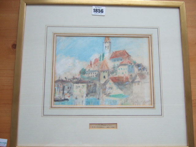 Appraisal: Hercules Brabazon Brabazon - Thun pastel signed with initials and