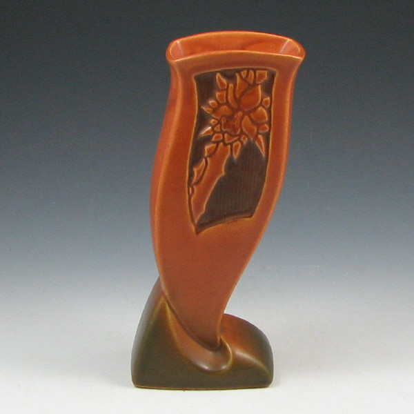 Appraisal: Roseville Silhouette - Vase - Mint Roseville Silhouette vase in