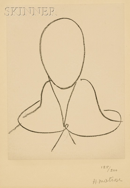 Appraisal: Henri Matisse French - Etudes pour Saint Dominique - edition