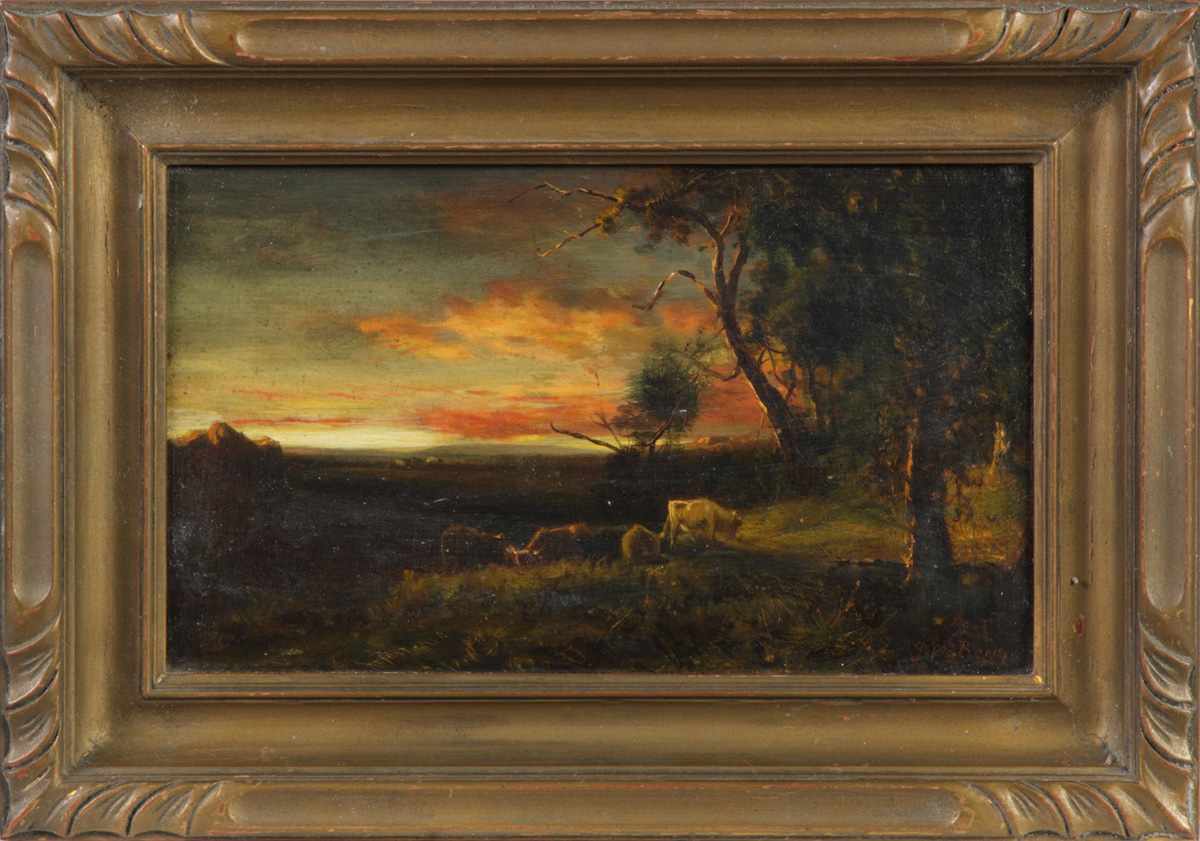 Appraisal: Patrick Vincent Berry American - Evening landscape Sgn Lower right