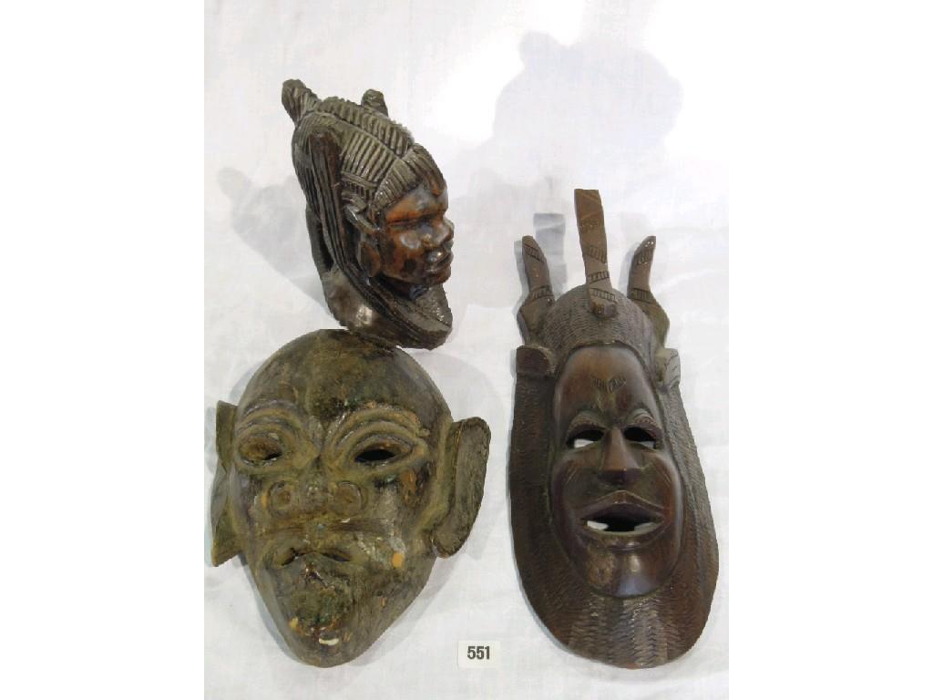 Appraisal: An interesting collection of old and new tribal masks from