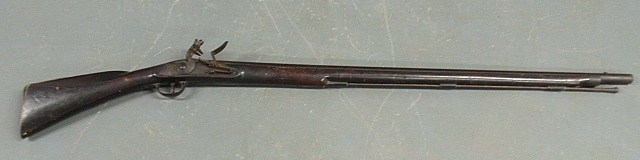 Appraisal: - Flintlock musket dated with mark of British East India