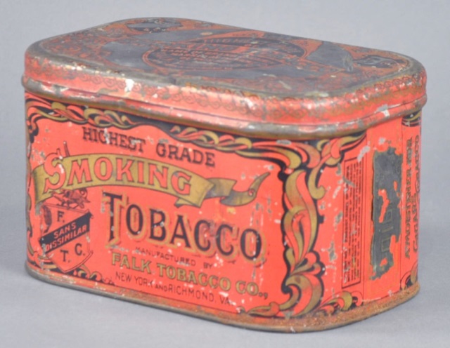 Appraisal: Highest Grade Smoking Tobacco TinManufactured by Falk Tobacco Co New