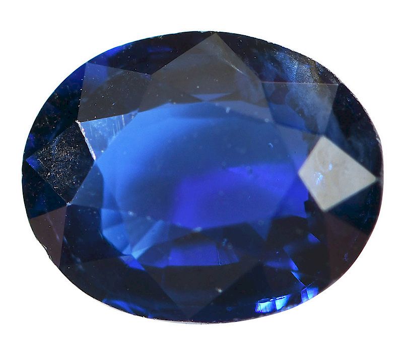 Appraisal: ct Blue Sapphire oval mixed cut AGL report CS origin