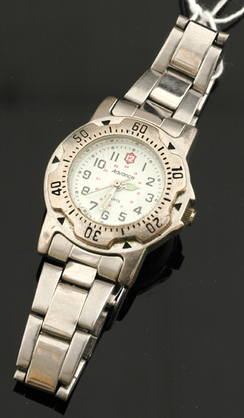 Appraisal: LADIES ADVANCE WRISTWATCH TO STAINLESS STEEL CASE AND BANDS