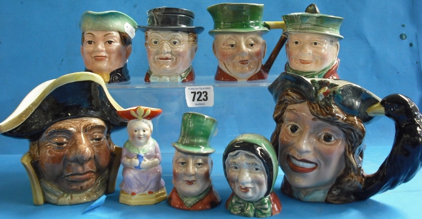 Appraisal: A Collection of Beswick Character Jugs including Mr Bumble Mr