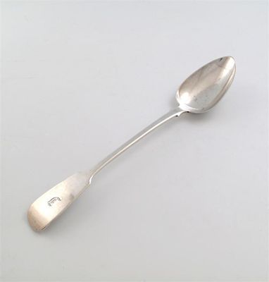 Appraisal: A William IV silver Fiddle pattern basting spoon by Joseph