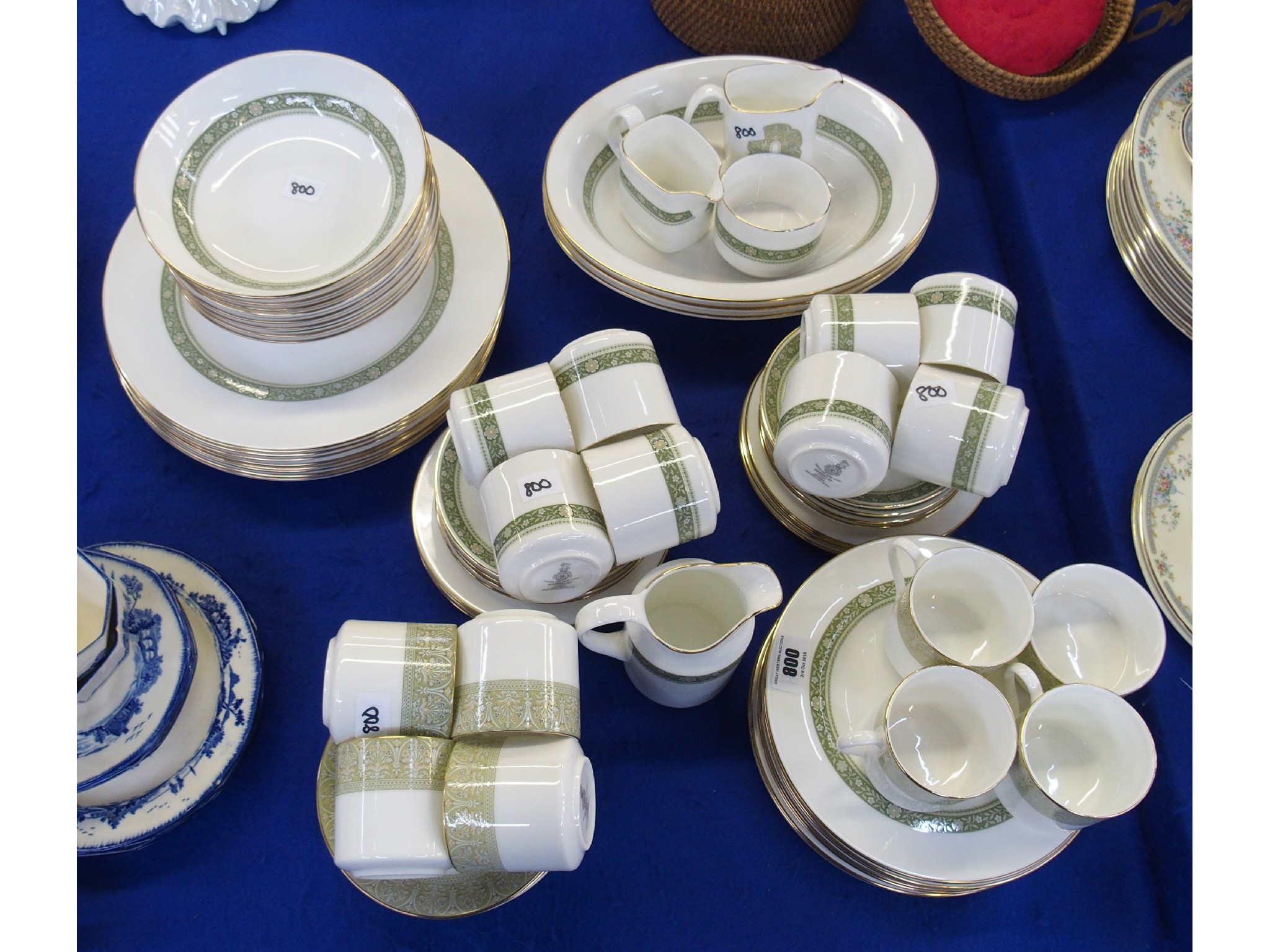 Appraisal: Royal Doulton Sonnet coffee set and Rondelay partial dinner set