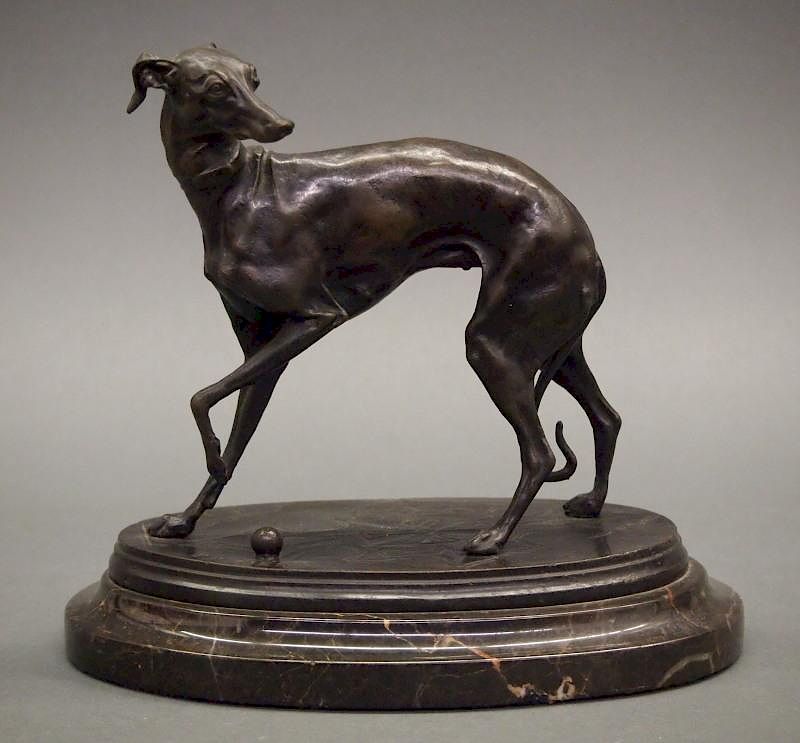 Appraisal: After Mene bronze sculpture After Pierre Jules Mene French -