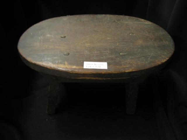 Appraisal: Wooden Child's Size Stool