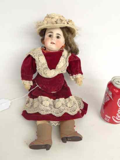 Appraisal: th c porcelain doll '' Ht marked '' '' back