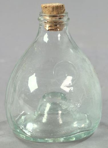 Appraisal: French Provincial Glass Flycatcher first quarter th century of bottle