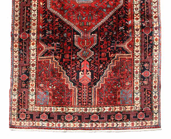 Appraisal: A Malayer carpet size approximately ft in x ft