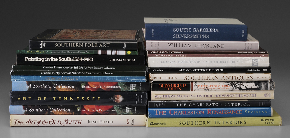 Appraisal: Twenty-Three Books Southern Decorative Arts and Architecture detailed listing available