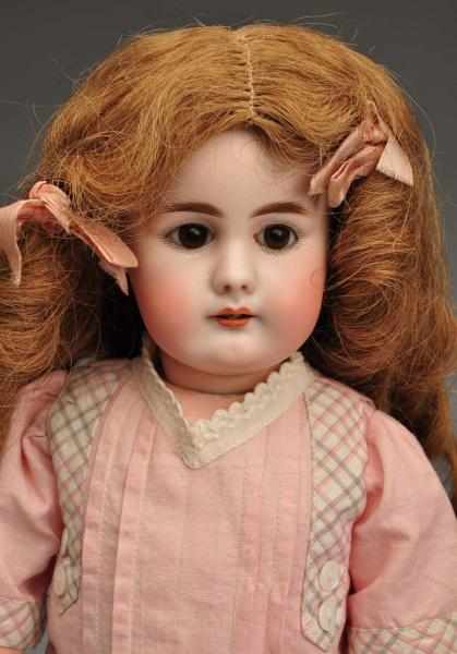 Appraisal: German Bisque Child Doll Description Early pale bisque socket head