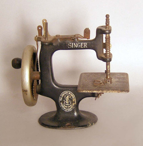 Appraisal: Singer salesman's sample h