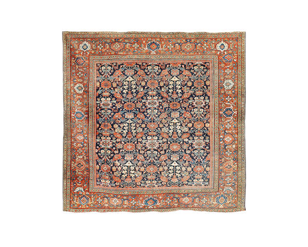 Appraisal: A Feraghan carpet of unusual size West Persia cm x