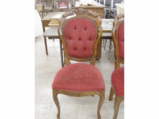 Appraisal: SET OF VICTORIAN STYLE CHAIRS