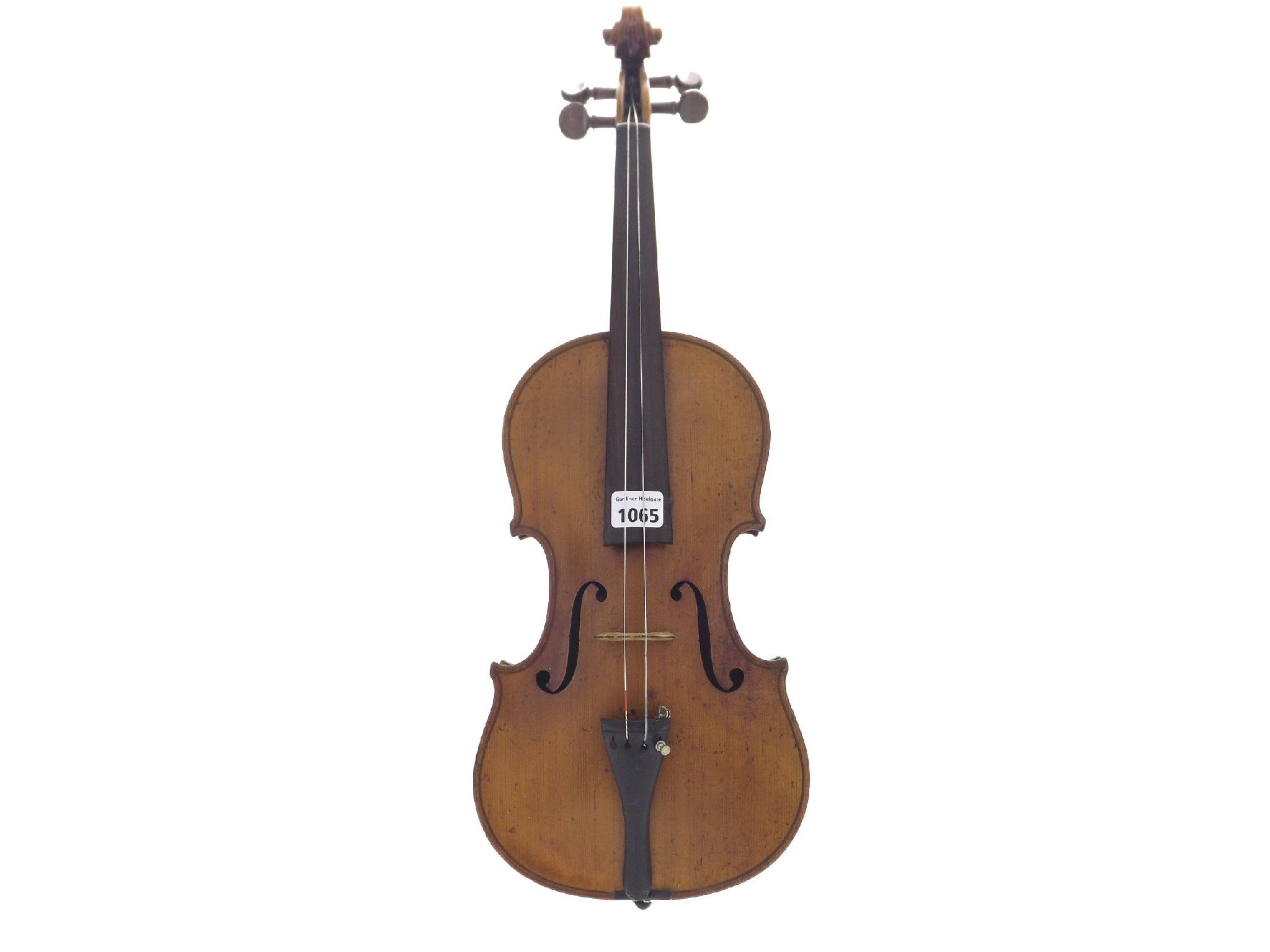 Appraisal: English violin labelled Hart Sons Makers Wardour Street London cm